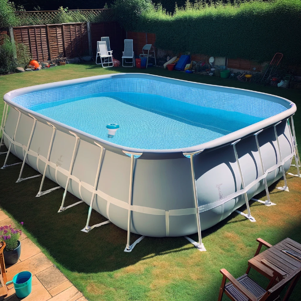 Richtige Pooldesinfektion